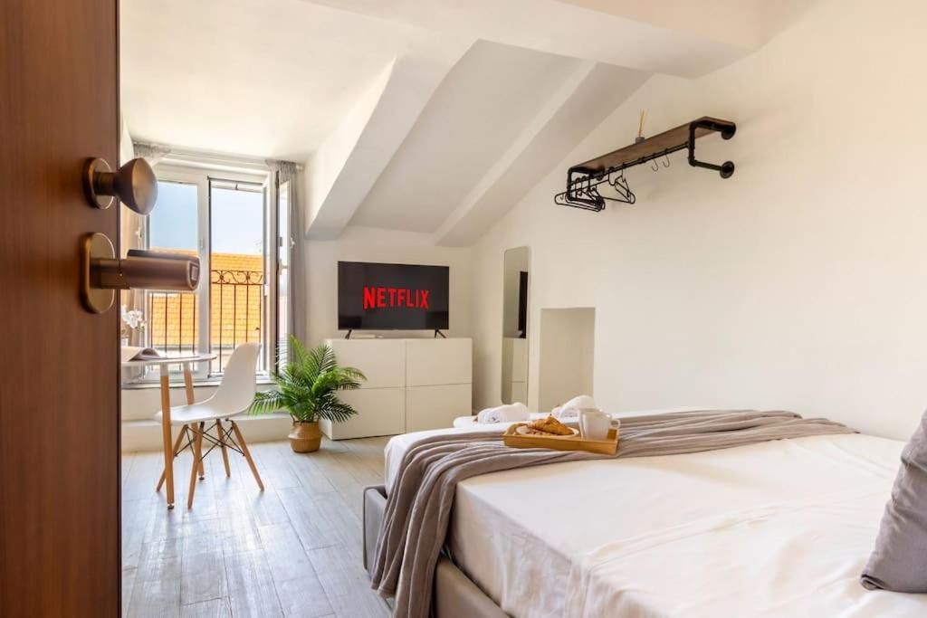 Centro Deluxe Suite Con Wi-Fi E Netflix 都灵 外观 照片